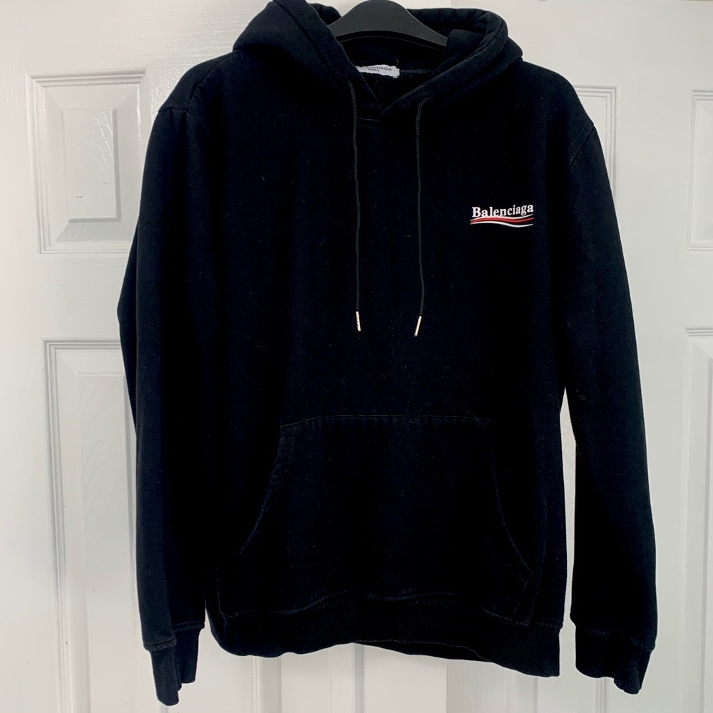 COPY-Balenciaga Print Hoodie